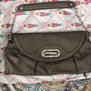 Daisy Fuentes Taupe Shoulder Bag